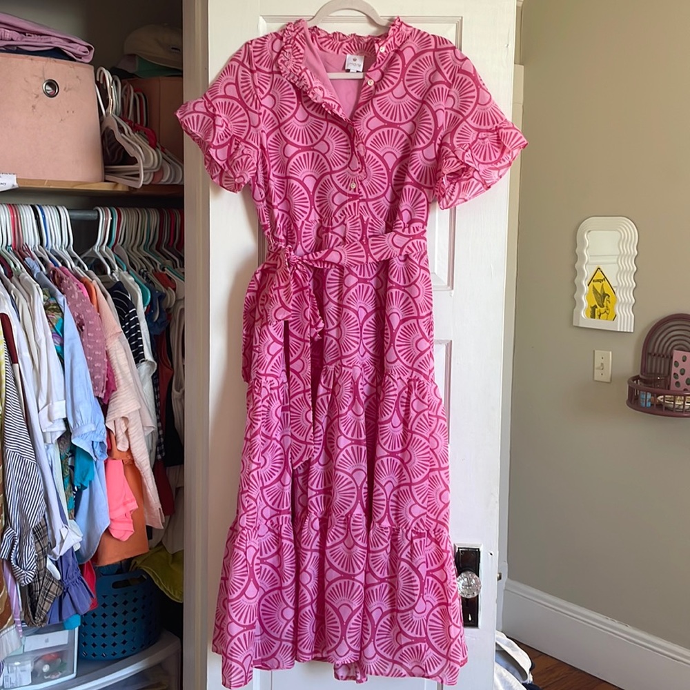 J. Marie pink dress
